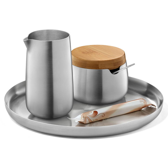 Zack Bevo Lechera Acero Inoxidable Diámetro 6,8 cm Altura 11,5 cm